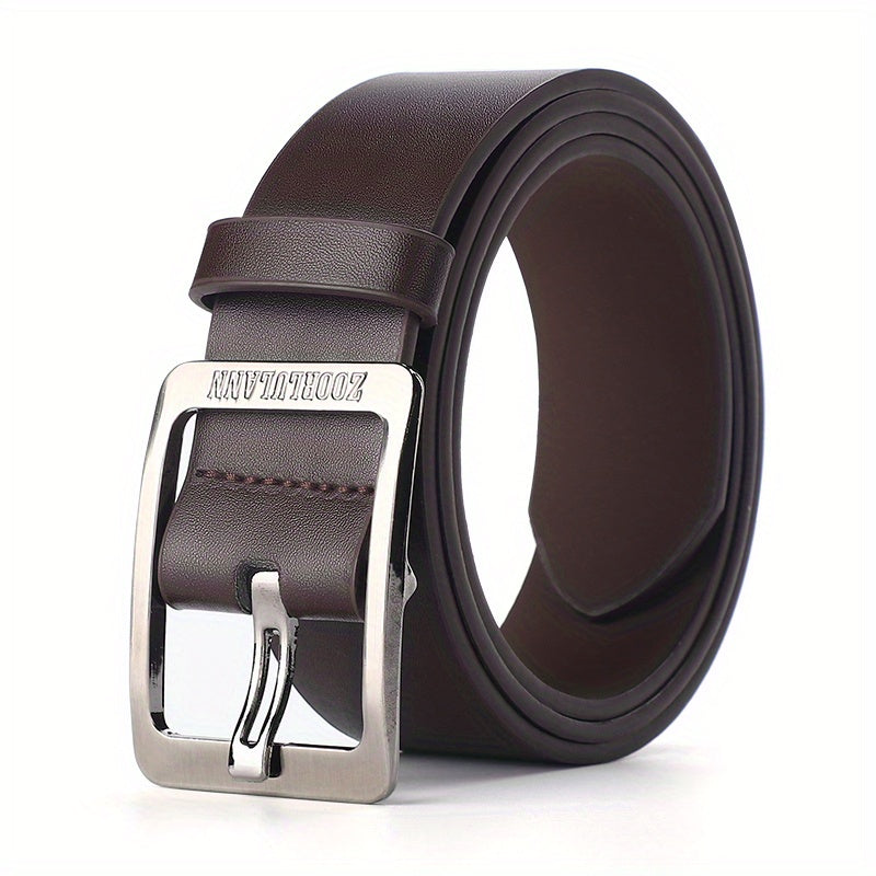 Men's PU Leather Belt Casual Jeans Pants Belt Outdoor Party Holiday