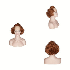 Men's Short Halloween Cosplay Wig - Handsome Party Headgear