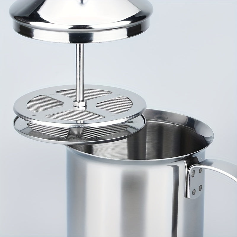 Stainless Steel Manual Milk Frother 400ML 800ML