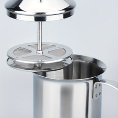 Stainless Steel Manual Milk Frother 400ML 800ML