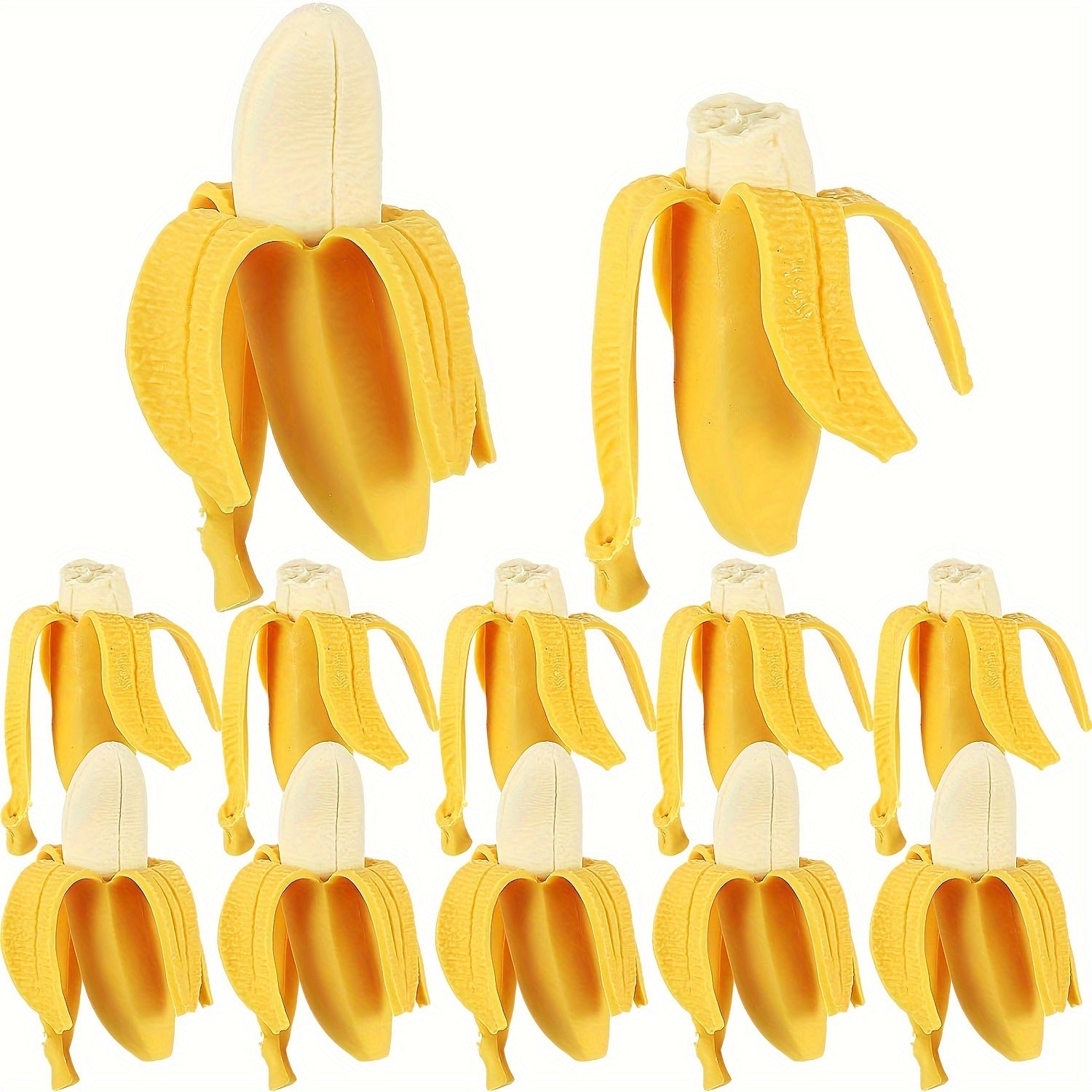 TPR Squeeze Toys Simulation Banana Holiday Party Activities Funny Toys