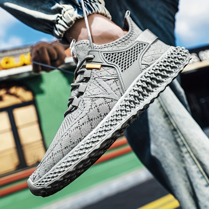 Men's Breathable Lightweight Running Shoes for Spring and Summer