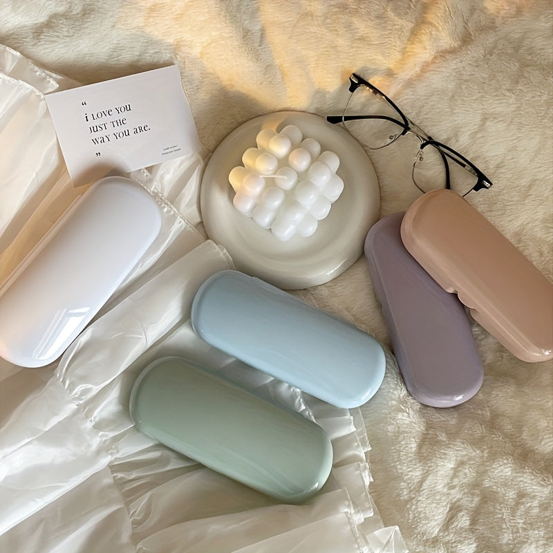 Cream Glasses Case Hard Shell Sunglasses Storage