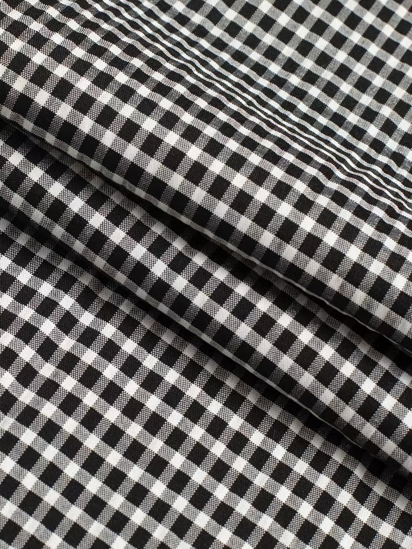 Plaid Print Dual Pockets Overall Jumpsuit