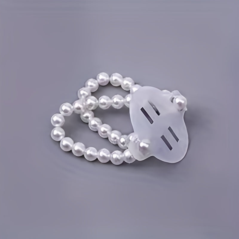 10pcs Faux Pearl Bracelet Set for Bride & Bridesmaids