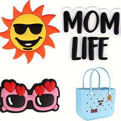 Cartoon Beach Hollow Bag Silicon Portable Travel Accessories