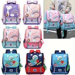 Dino Unicorn Backpack Bucket Bag Large Capacity Water Resistant