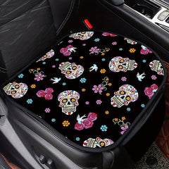 Leopard Printed Car Seat Cushion Set