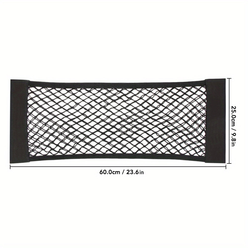Car Rear Mesh Trunk Seat Elastic String Net Storage Bag