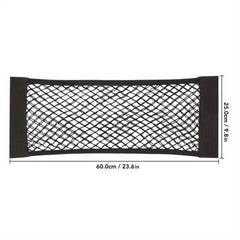 Car Rear Mesh Trunk Seat Elastic String Net Storage Bag