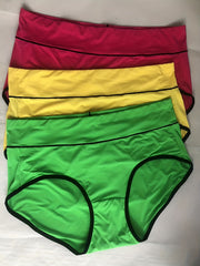3 Pack Plus Size Panties Set High Waisted Full Coverage