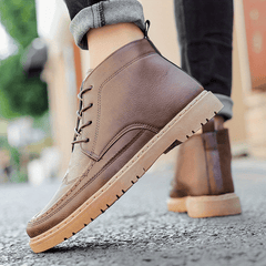 Men's Combat Boots Durable Non Slip Ankle Boots