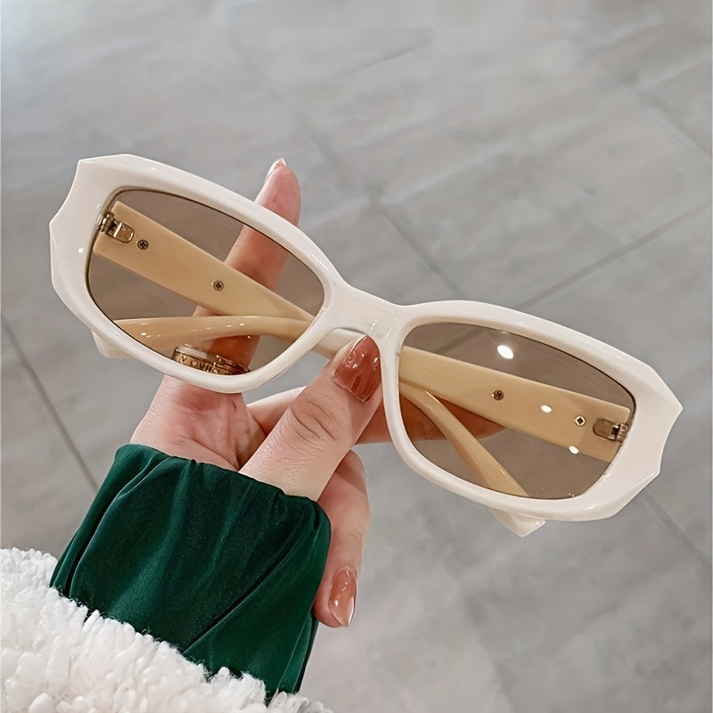 Square Frame Sunglasses Gradient Lens UV400