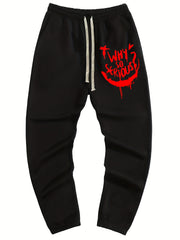 Casual Men's Drawstring Sweatpants with Pockets