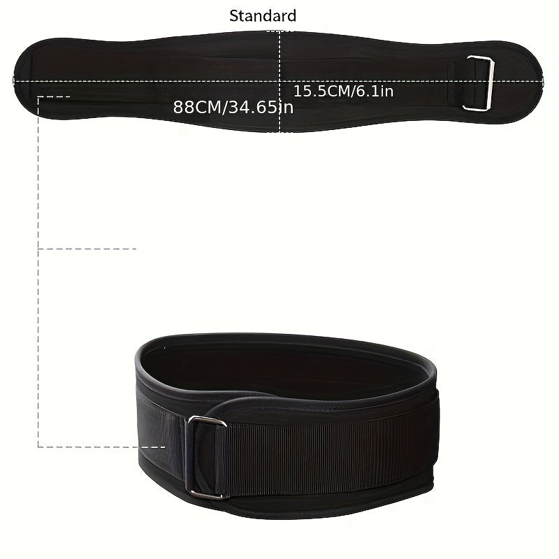 Adjustable Breathable Waist Belt for Fitness Training