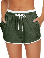 Women's Drawstring Workout Shorts