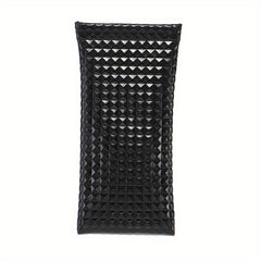 Solid Textured Glasses Bag PU Leather Sunglasses Storage Pouch