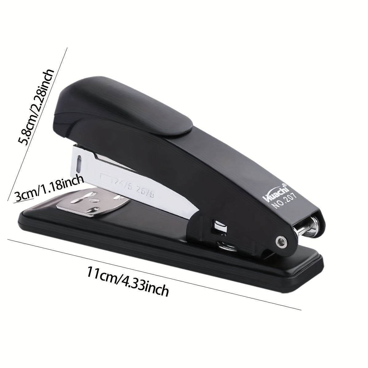 Rotatable Heavy Duty Stapler for Desk Pale 50 Sheet Capacity