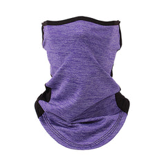 Mesh Facemask Polyester Neck Solid Windproof Dustproof Fishing Sunscreen