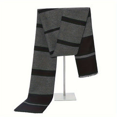 Men's Soft Warm Long Scarf Shawl for Winter