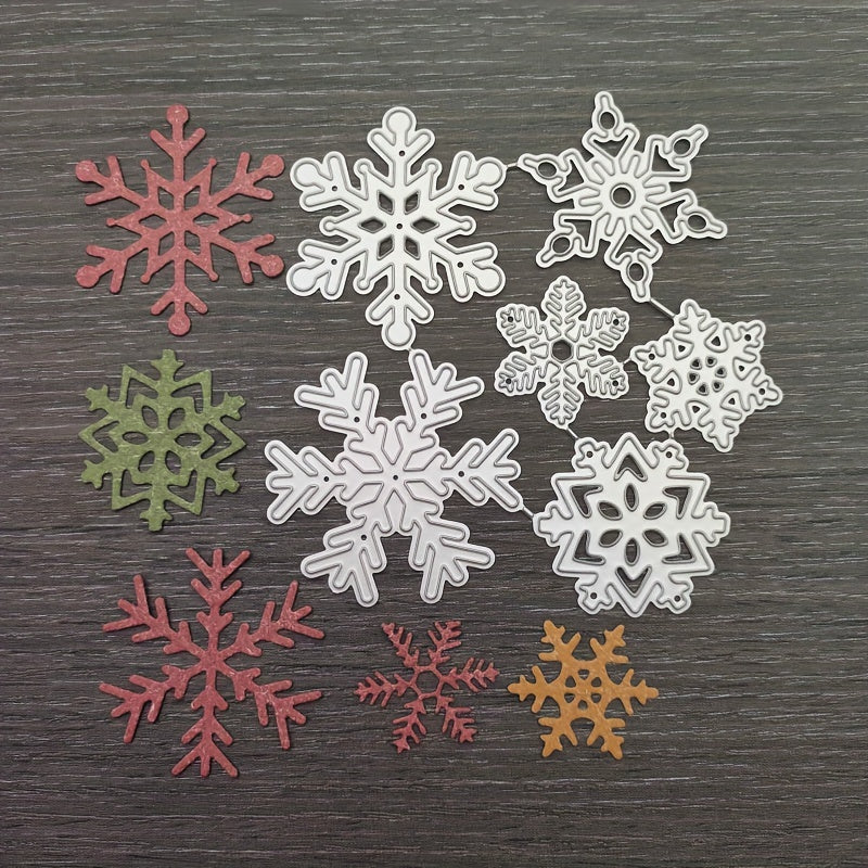 1pc Snowflakes Metal Cutting Dies Stencil for Card Making DIY Scrapbooking