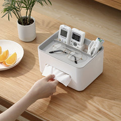 Desktop Storage Box for Tissue Paper Remote Control Sundries