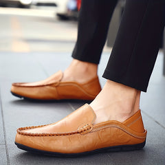 Men's Loafer Shoes Lightweight Breathable Non-slip Casual Shoes