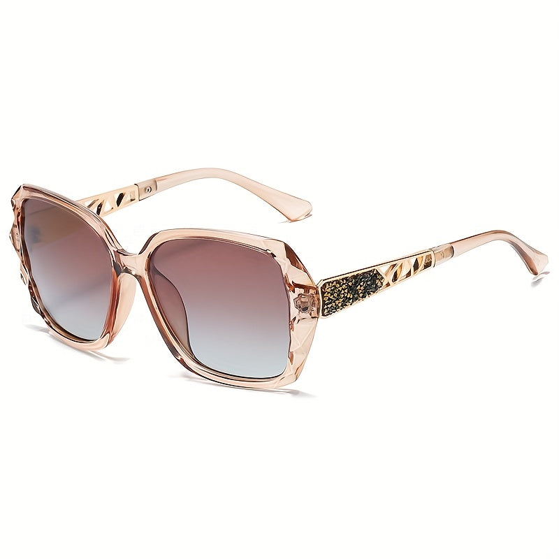 Cat Eye Sunglasses Gradient Lens Hollow Out Temple UV400