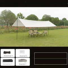Waterproof Outdoor Canopy Awning for Travel Picnic Camping