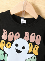 Halloween Baby Boys Set Sweatshirt Trousers 2pcs Set