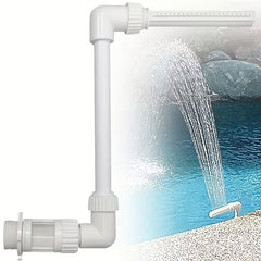 Adjustable Waterfall Fountain for Swimming Pool and Spa