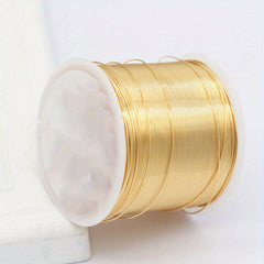 100m 14K Real Plated Copper Wire for Jewelry Making Supplies