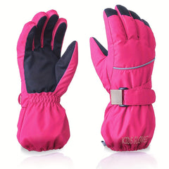Winter Warm Gloves Waterproof Snow Gloves for Outdoor Sports Skiing