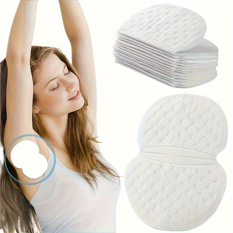 10pcs Underarm Sweat absorbing Patch Ultra Thin Invisible Pad