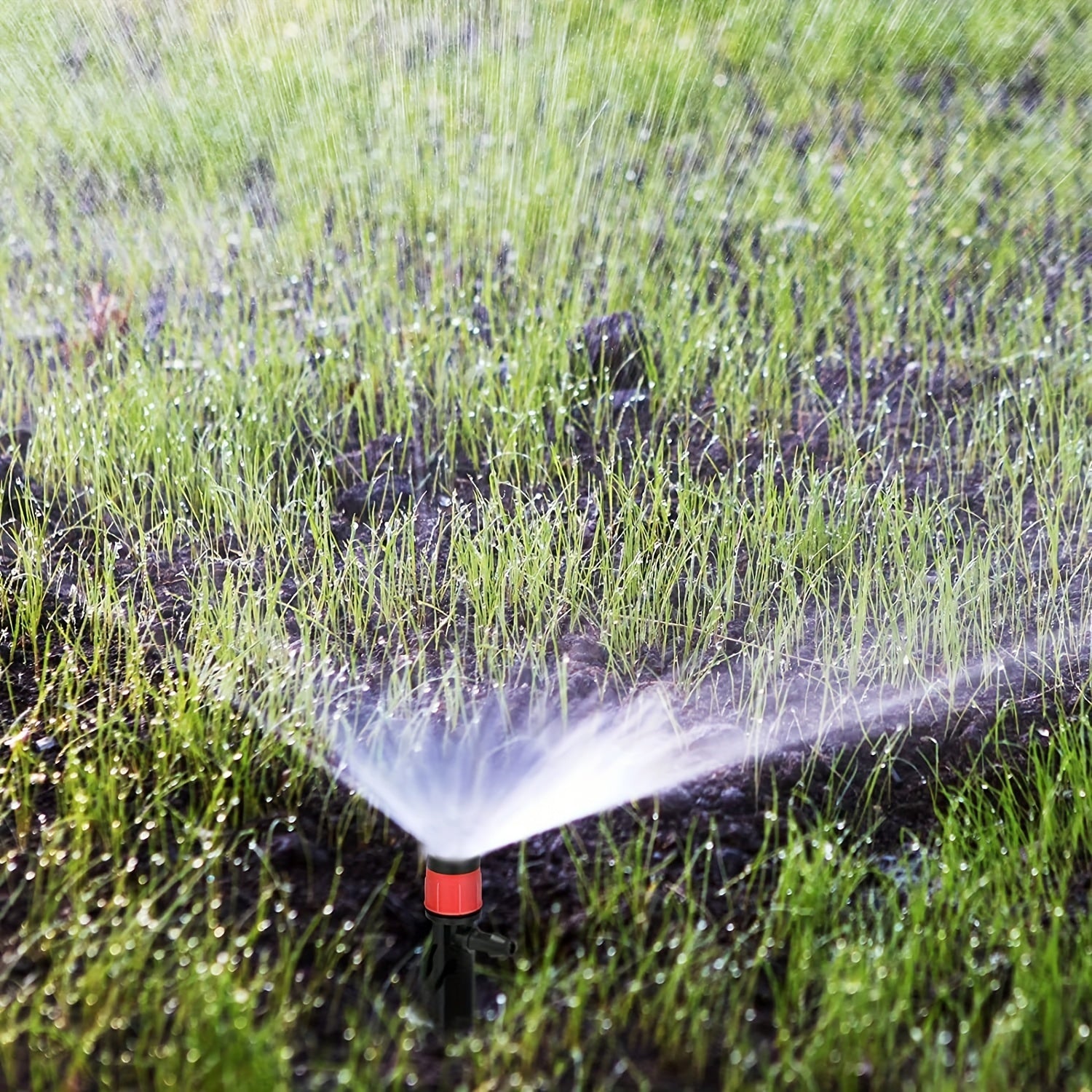 Adjustable Drip Irrigation Emitters with Stake