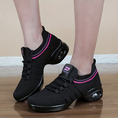 Breathable Modern Jazz Dance Shoes Arch Support Sneakers
