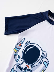Boys Astronaut Swimwear Set for Beach Vacation