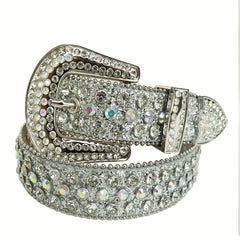 Rhinestones Belt Sparkle Shining Unisex