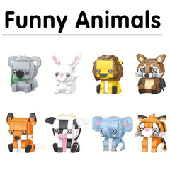 Animal Model Assembly Toys Creative Gift Desktop Decoration