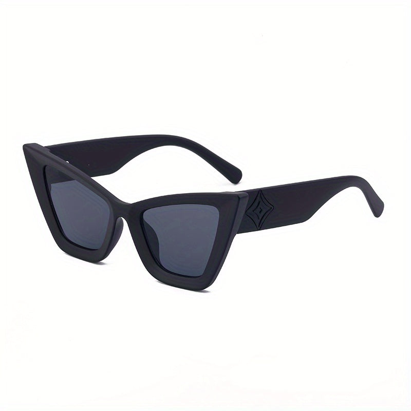 Cat Eye Sunglasses Small Frame Men Women Glasses Case