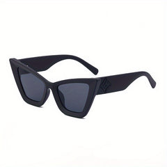 Cat Eye Sunglasses Small Frame Men Women Glasses Case