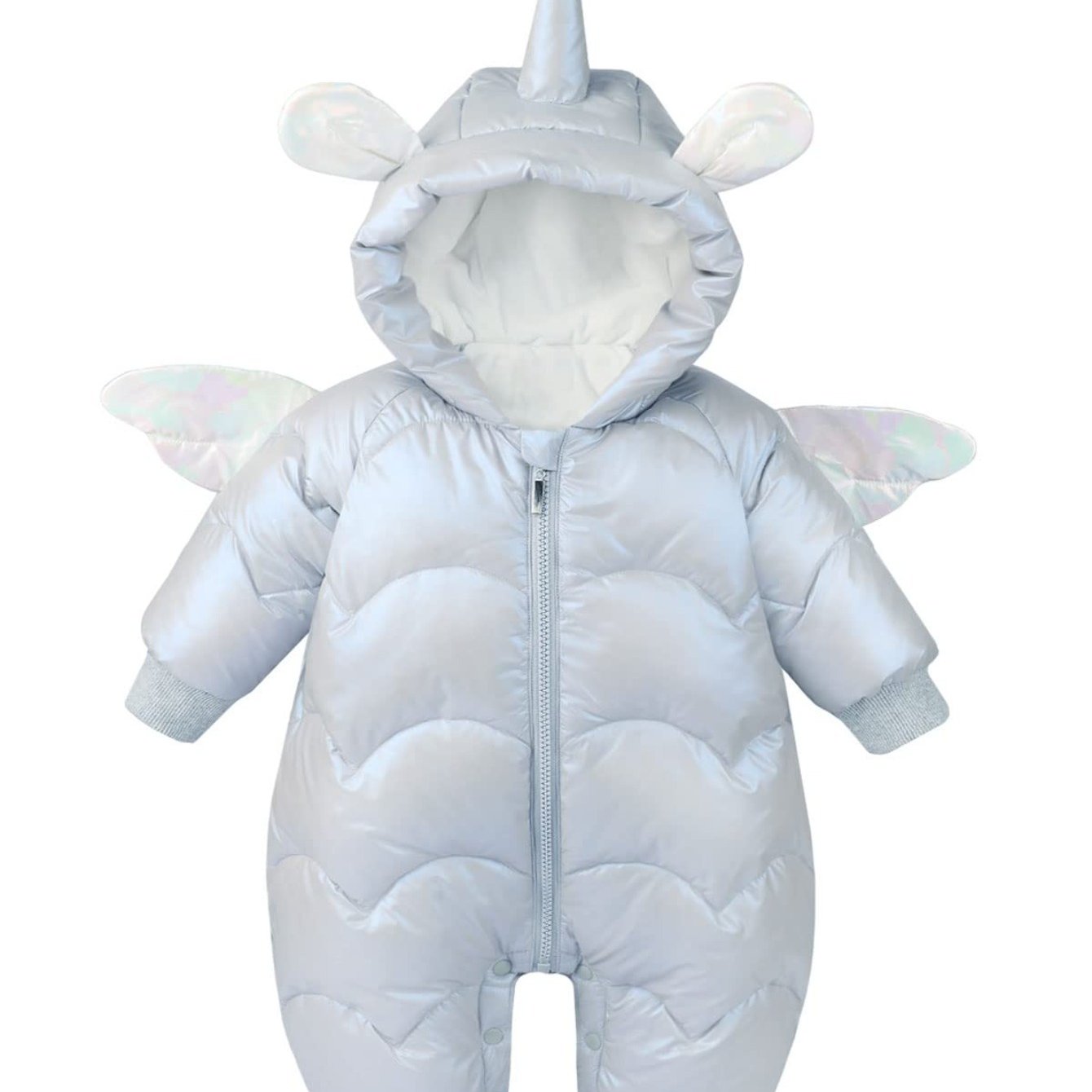 Baby Winter Romper Overalls Hooded Warm Snowsuit Jumpsuit