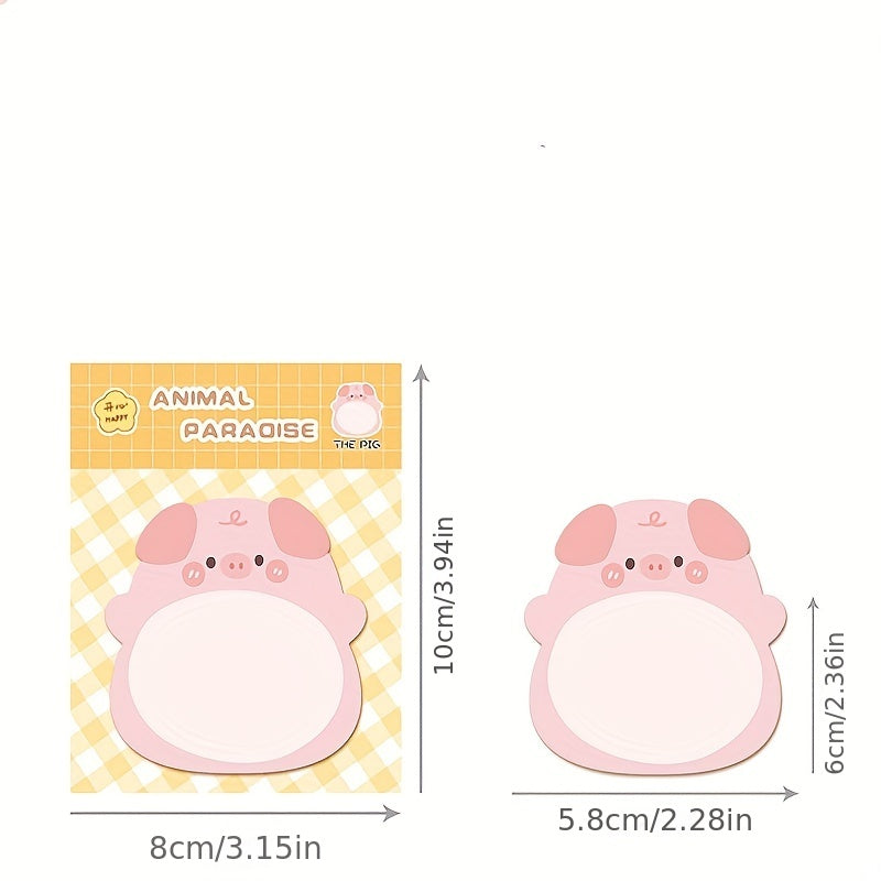8pcs Animal Sticky Notes - Cute Memo Note for Students