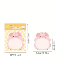 8pcs Animal Sticky Notes - Cute Memo Note for Students