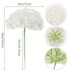 2pcs Felt Cloth Hydrangea Wedding Road Lead Flower Material