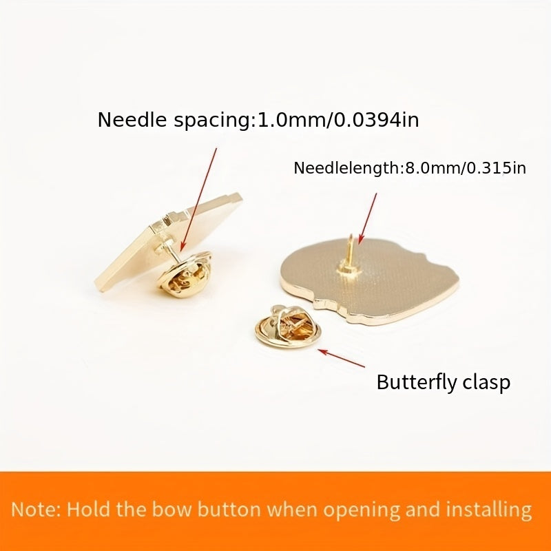 Pig Rain Boots Brooch for Girls Cartoon Alloy Pin