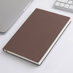 PU Waterproof Soft Leather B5 Notebook School Supplies 160 Pages