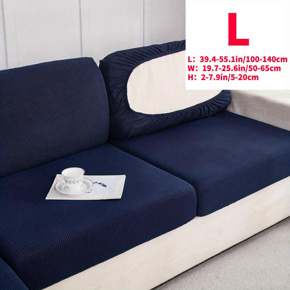 Solid Jacquard Sofa Cover Universal Slipcover Elastic Chair Covers