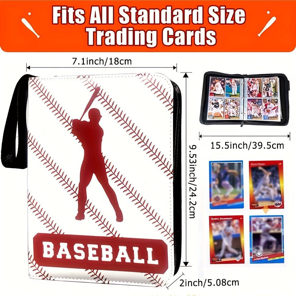 Football Cards Binder Trading Card Holder Album Storage Display