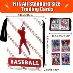 Football Cards Binder Trading Card Holder Album Storage Display